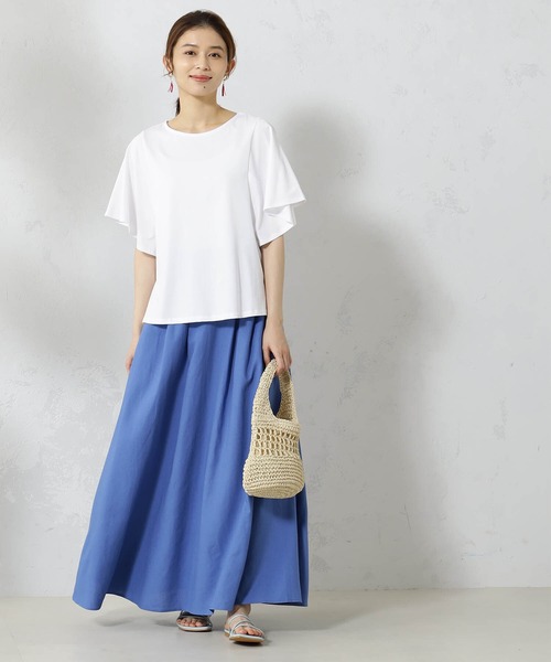 FOUND GOOD スカート 麻混フレアスカート : ZOZOTOWN Yahoo!店