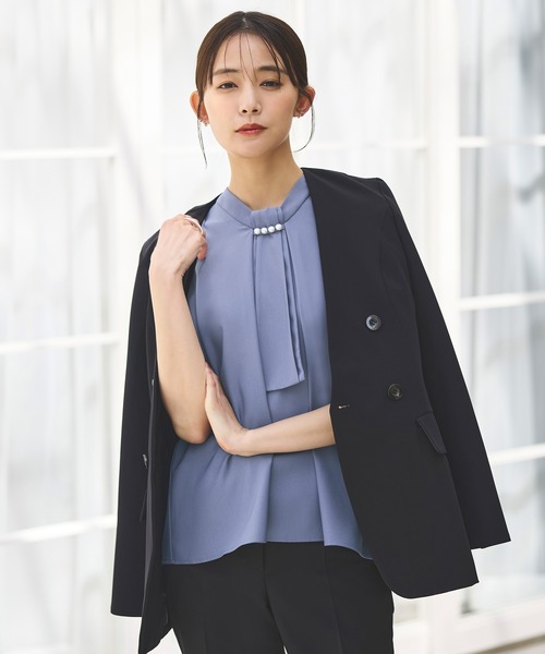 RUIRUE BOUTIQUE ブラウス シャツ 洗える ストレッチ ｜ 選べる