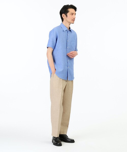TAKEO KIKUCHI（タケオキクチ） スラックス 「THE FLAGSHIP」リネン