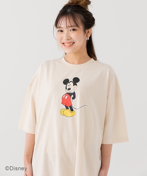 Disney（ディズニー） tシャツ ミッキーマウス 半袖Tシャツ メンズ