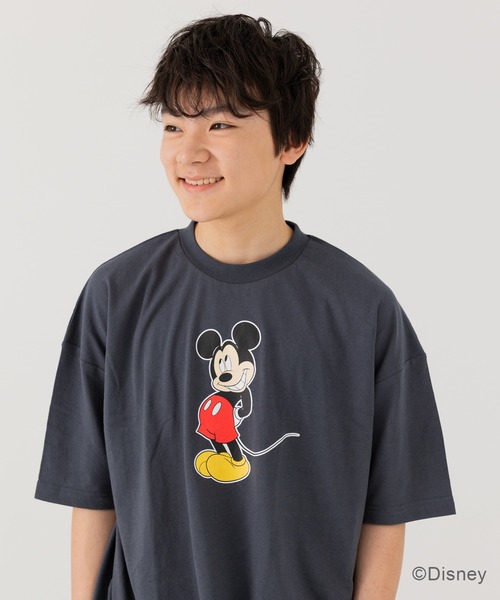 Disney（ディズニー） tシャツ ミッキーマウス 半袖Tシャツ メンズ