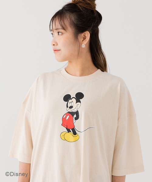Disney（ディズニー） tシャツ ミッキーマウス 半袖Tシャツ メンズ