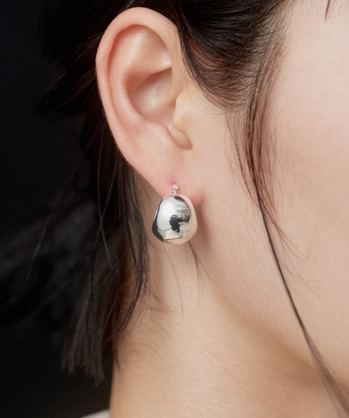 novice（ノーヴィス） ピアス 「novice」Chunky Ball Hoop Pierce