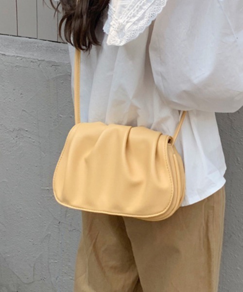 ショルダーバッグ バッグ プリーツ レディース : ZOZOTOWN Yahoo