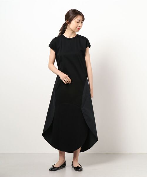 UN3D.」 ノースリーブワンピース 38 ブラック レディース  