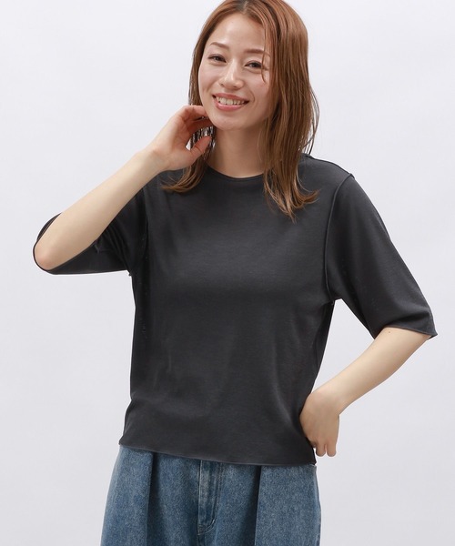 タグ付き メルトザレディ ラブリー レディース シアー ティー melt the lady メルトザレディ sheer hook tops 未使用タグ付き