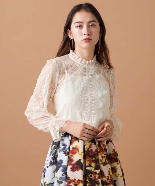 Audie a Muses（オーディア ミューズ） ブラウス シャツ レース