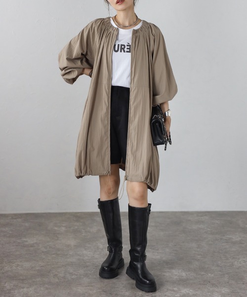 ノーカラーサファリブルゾン ラッセルノーカラーブルゾン（12-40BG05-204）｜コムサイズム