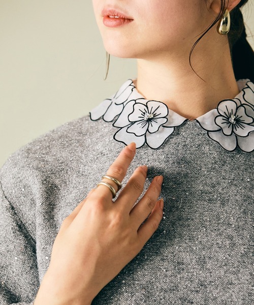 Audie a Muses（オーディア ミューズ） ニット セーター ラメ