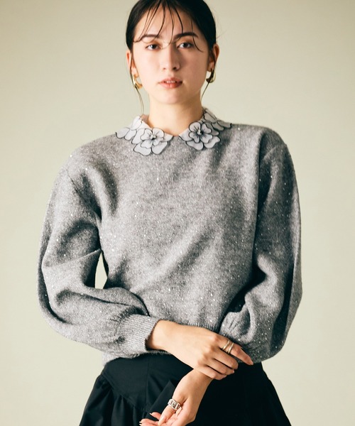 Audie a Muses（オーディア ミューズ） ニット セーター ラメ