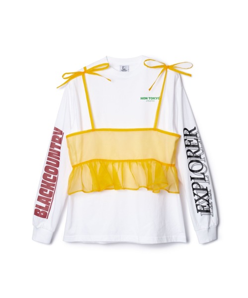 NON TOKYO tシャツ TOKYO/ノントーキョー/シアーキャミソール