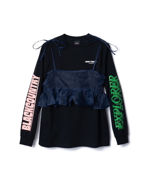 tシャツ NON TOKYO/ノントーキョー/シアーキャミソールロンT レディース メンズ