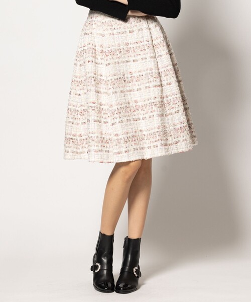 TOCCA（トッカ） スカート SEQUINS TWEED スカート : ZOZOTOWN Yahoo