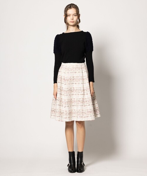 TOCCA（トッカ） スカート SEQUINS TWEED スカート : ZOZOTOWN Yahoo