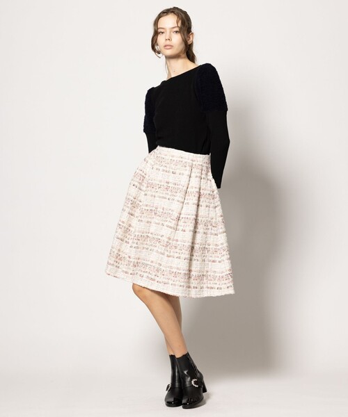 TOCCA（トッカ） スカート SEQUINS TWEED スカート : ZOZOTOWN Yahoo