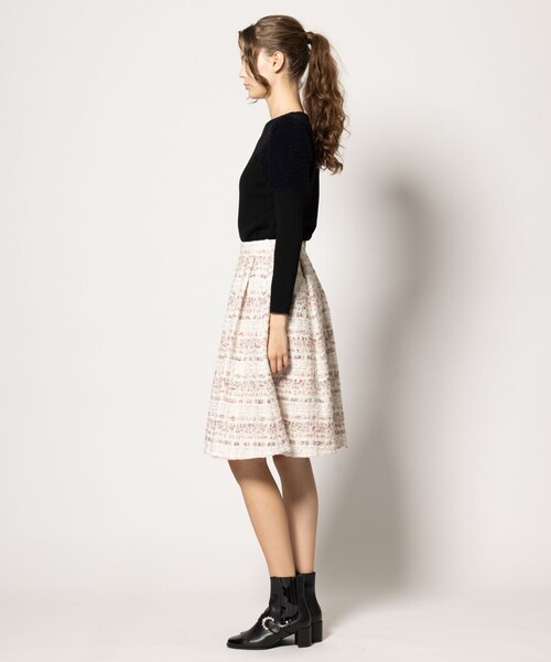 TOCCA（トッカ） スカート SEQUINS TWEED スカート : ZOZOTOWN Yahoo