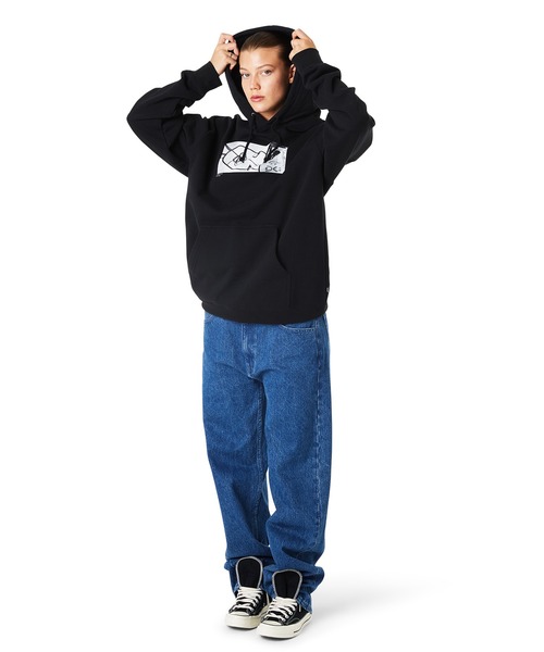 HUF Mason Photos Pullover Hoodie Black パーカー HUF Men's Mason Photos Hoodie | Black - 196377185775