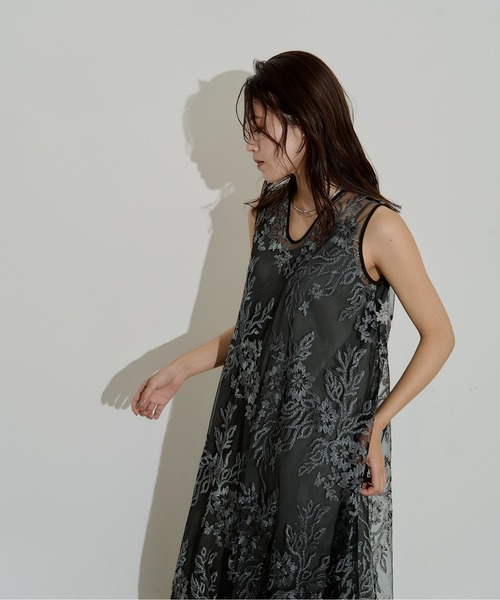 ha ★新品★LE’RURE Gradation baloon hem LE'RURE ドレス Gradation baloon hem dress : ZOZOTOWN Yahoo!店