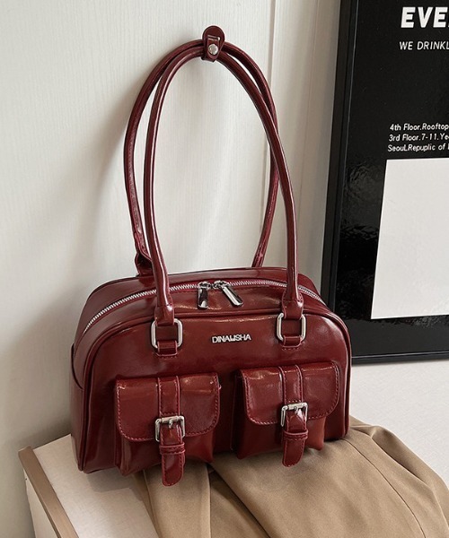 FREE STYLISTS ショルダーバッグ バッグ Y2K レトロ バックルデザイン