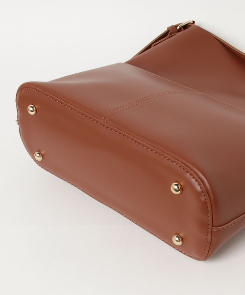 Asterellivi トートバッグ 「7色展開」収納力抜群！上品なバケツ