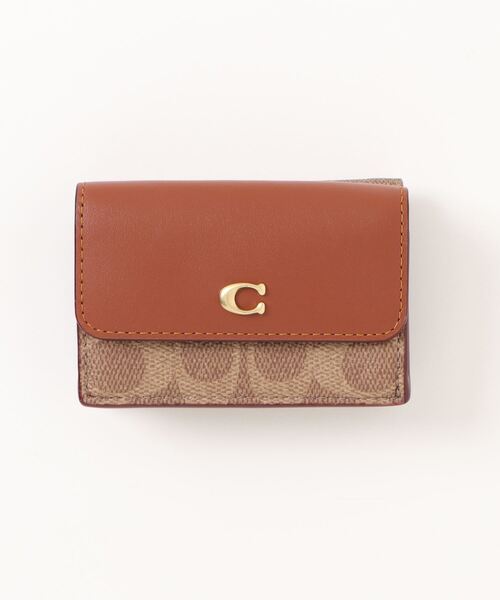 COACH☆バイフォールド ウォレット・シグネチャー キャンバス COACH OUTLET｜【公式】バイフォールド ウォレット