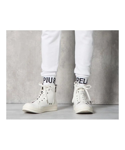 1PIU1UGUALE3 RELAX スニーカー 「1PIU1UGUALE3 RELAX」ハイカットロゴ  