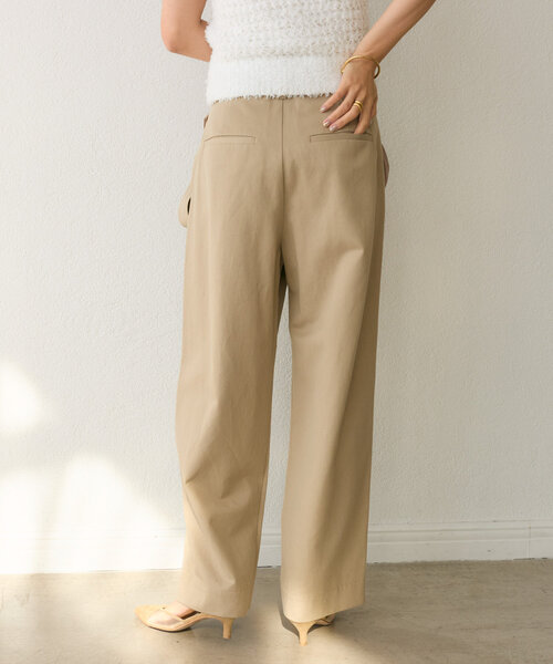 RIVE DROITE ☆MONN.:.(モン)/ルーズチノパンツ☆新品 RIVE DROITE チノパン 「MONN.:. （モン）」チノワイドパンツ