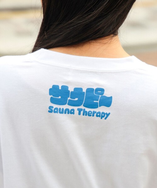 tシャツ イルカのイルカくん × SAUNAS / サウピー Long Sleeve Tee Shirt レディース メンズ TOKYO CULTUART by BEAMS tシャツ イルカのイルカくん × SAUNAS