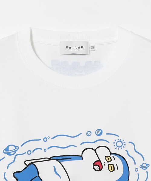 tシャツ イルカのイルカくん × SAUNAS / サウピー Long Sleeve Tee Shirt レディース メンズ TOKYO CULTUART by BEAMS tシャツ イルカのイルカくん × SAUNAS