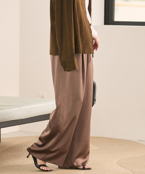 美品Plage satin loose PT 38 satin loose パンツ（その他パンツ）｜Plage（プラージュ）の