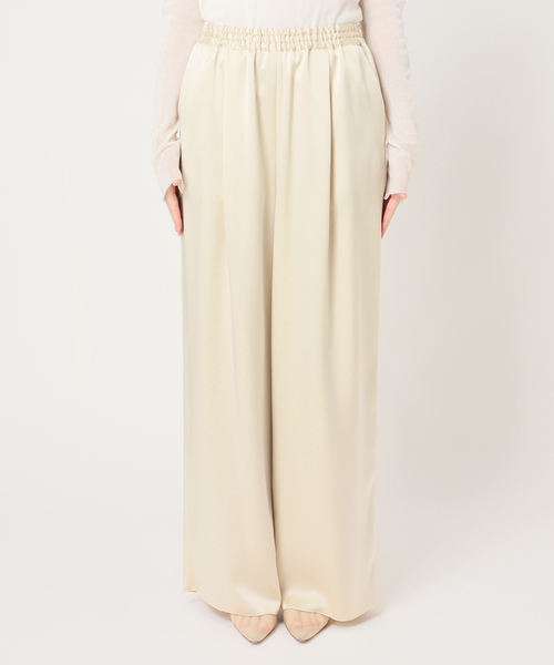 美品Plage satin loose PT 38 plage パンツ satin loose レディース : ZOZOTOWN Yahoo!店