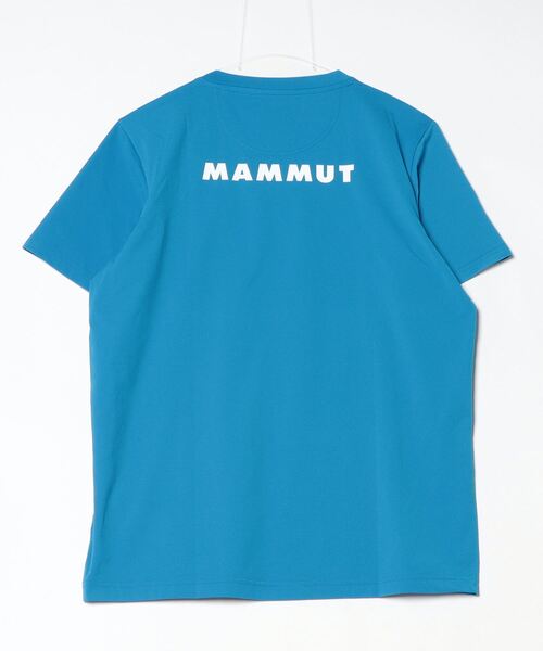 MAMMUT tシャツ QD ロゴ プリント Tシャツ アジアンフィット