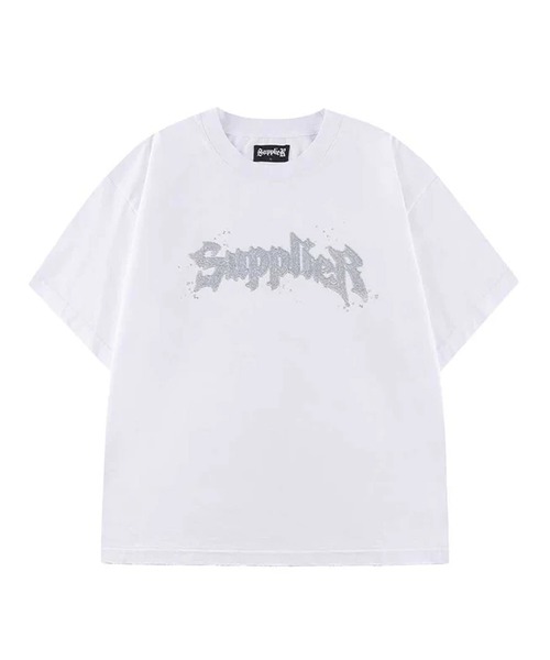 SUPPLIER tシャツ SUPPLIER/サプライヤー Splash Rhinestone