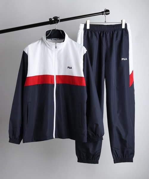 FILA（フィラ） セットアップ 裏メッシュ デュスポ生地 切替ウインド