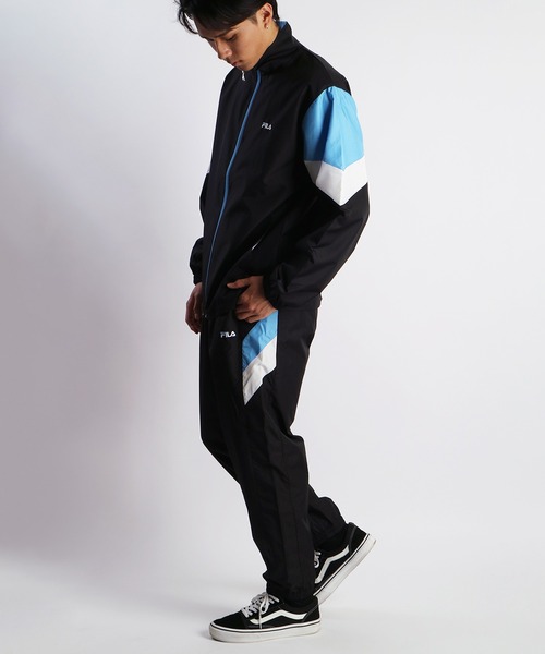 FILA パジャマ 裏メッシュ デュスポ生地 切替ウインド