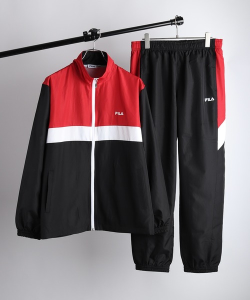 FILA（フィラ） セットアップ 裏メッシュ デュスポ生地 切替ウインド