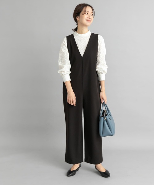 URBAN RESEARCH DOORS   サロペット　オールインワン URBAN RESEARCH DOORS サロペット オーバーオール Vネック