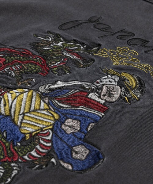Schott N.Y.C tシャツ Schott/ショット 別注 刺繍舞子Tシャツ