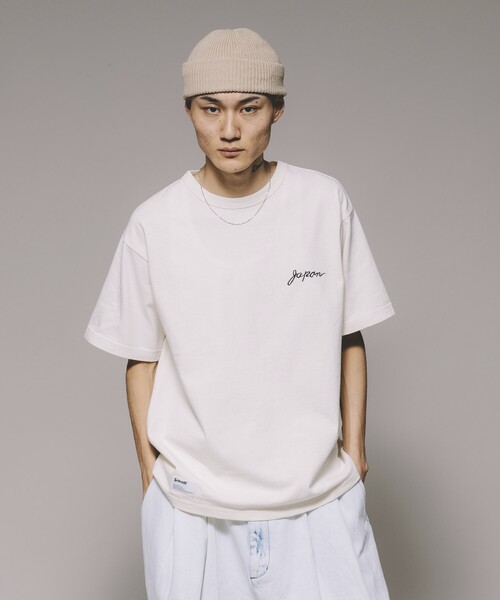 Schott N.Y.C tシャツ Schott/ショット 別注 刺繍舞子Tシャツ