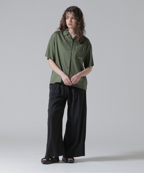 国内発送【AVIREX】BOX PLEATS RELAX PANTS BOX PLEATS RELAX PANTS/ボックスプリーツ リラックスパンツ