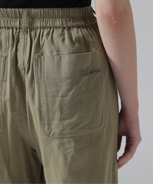 AVIREX パンツ BOX PLEATS RELAX PANTS/ボックスプリーツ