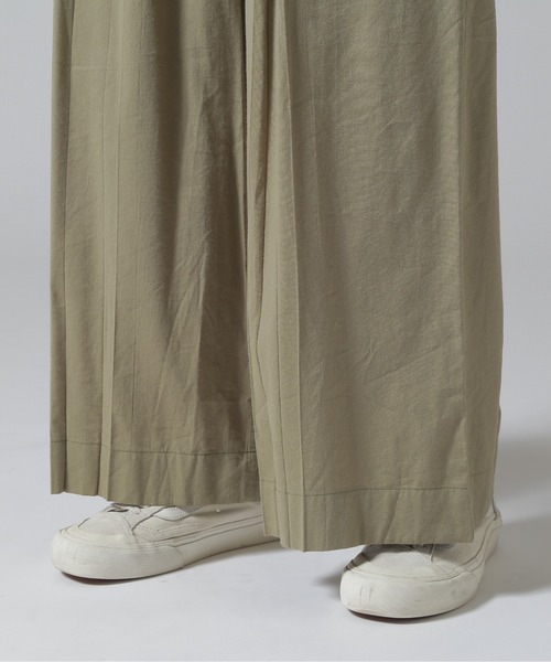AVIREX パンツ BOX PLEATS RELAX PANTS/ボックスプリーツ