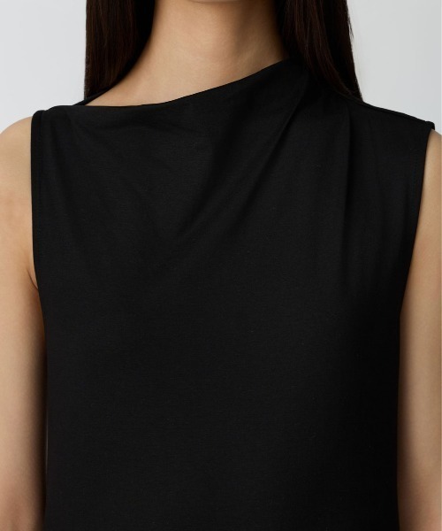 【日本未発売】studio doe | 半袖ドレープドレス ワンピース Studio Doe - Short-sleeve Draped Dress/254CDR12 - Select