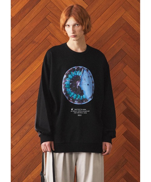 SHAREEF シャリーフ スウェット SHAREEF（シャリーフ）の「”BARCORD” BIG SWEAT（スウェット