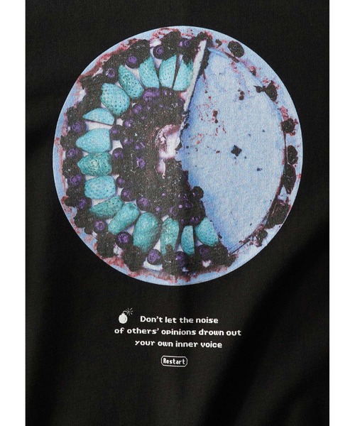 「SHAREEF」 スウェットカットソー 1 ブラック メンズ_画像7