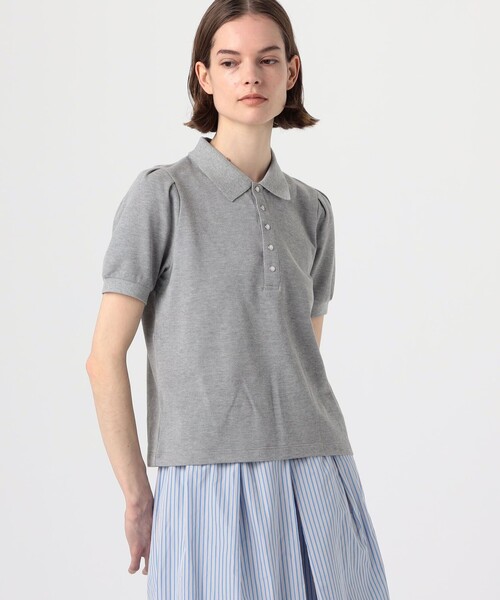 MACPHEE（マカフィー） ポロシャツ ポロ コットンカノコ ポロプル
