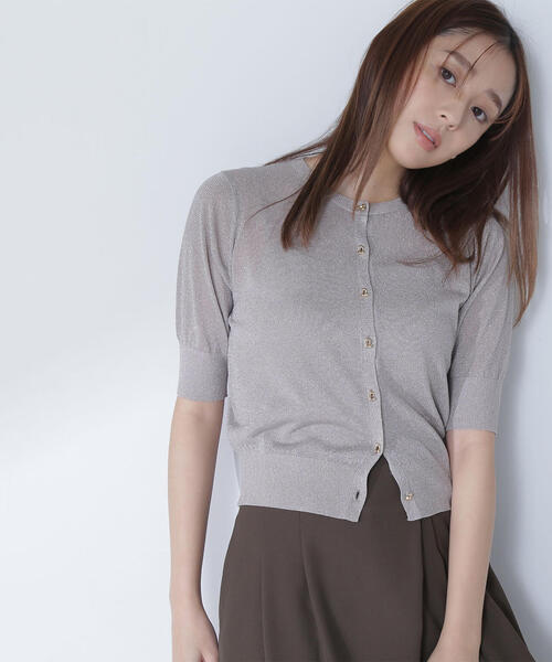 SALE【極美品】MORABITO モラビト カーディガン メッシュ ニット ラメ糸混 ハーフスリーブ ロープベルト付属 レディース 38 ライトグリーン 楽天市場】SALE【極美品】MORABITO モラビト カーディガン