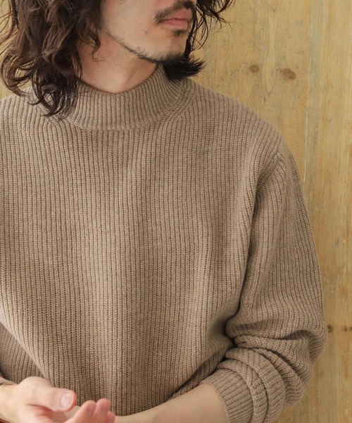 「URBAN RESEARCH Sonny Label」 長袖ニット MEDIUM ブラック メンズ_画像5