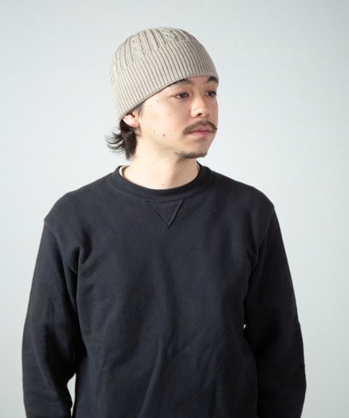 KNOX（ノックス） ニット帽 ニットキャップ ショートケーブルワッチ