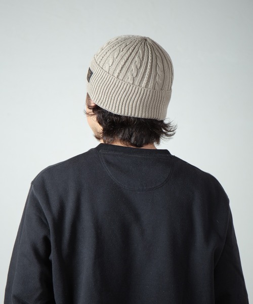 KNOX（ノックス） ニット帽 ニットキャップ ショートケーブルワッチ